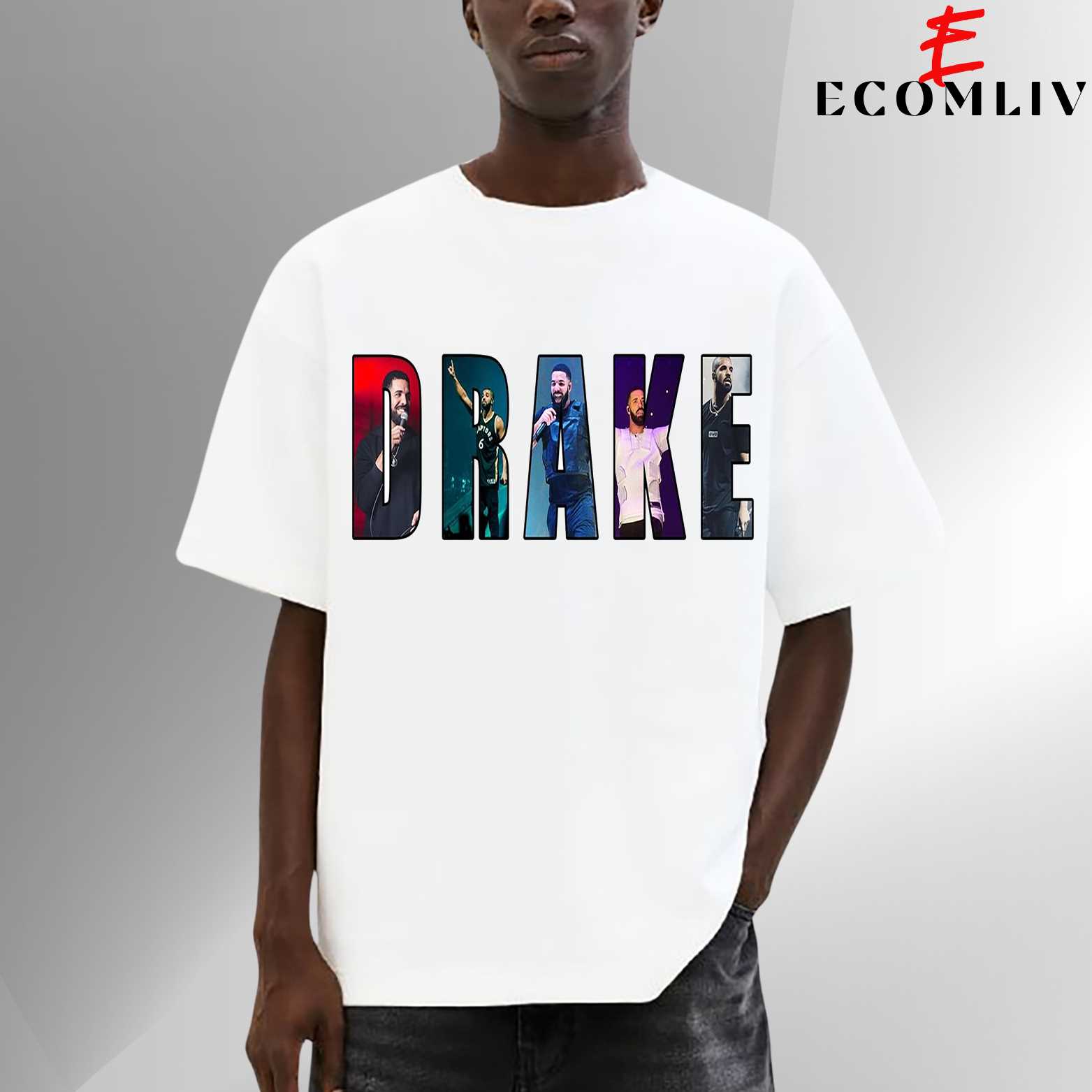 Drake Legend Tee, Tribute Graphic Rap T-Shirt